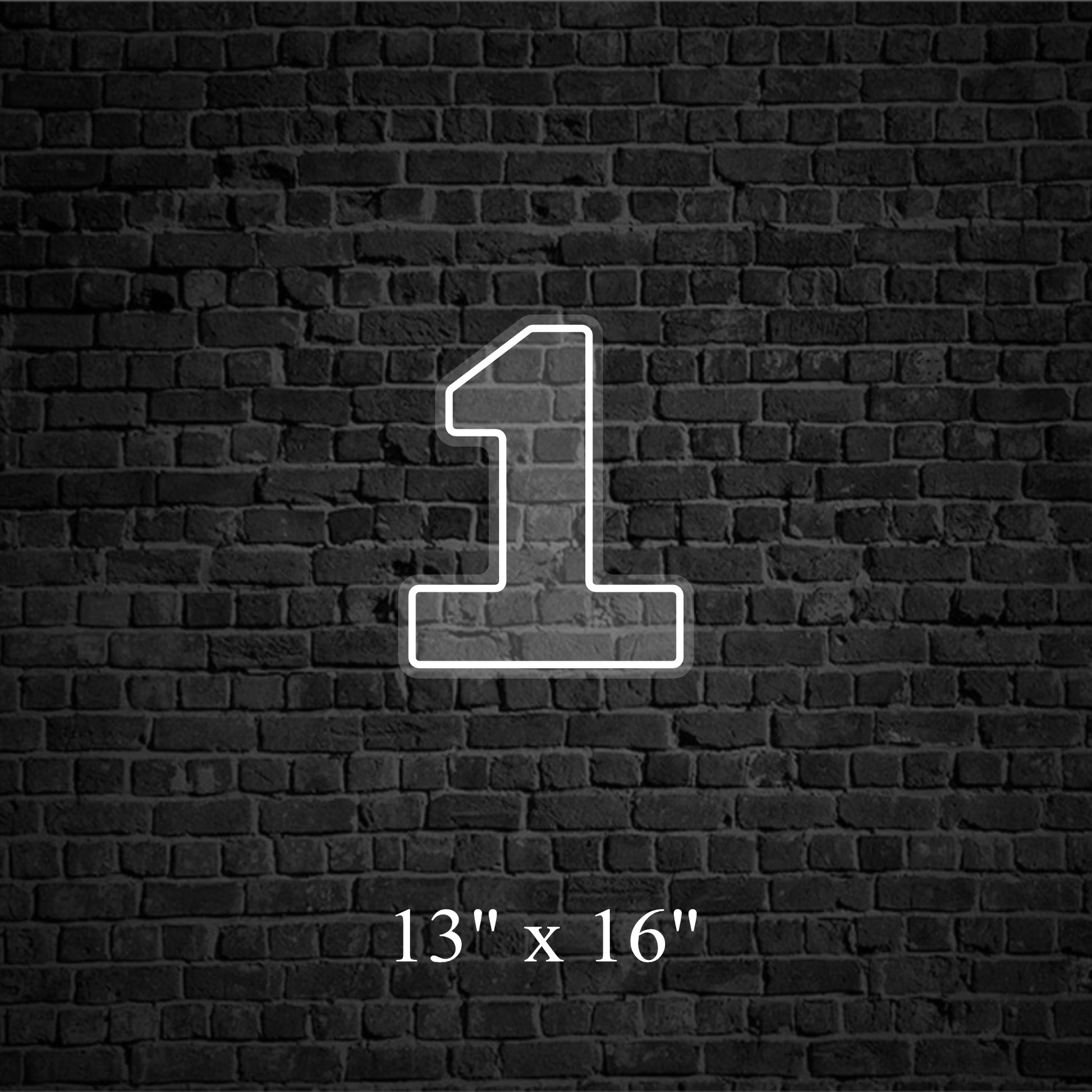 Numbers Neon Sign