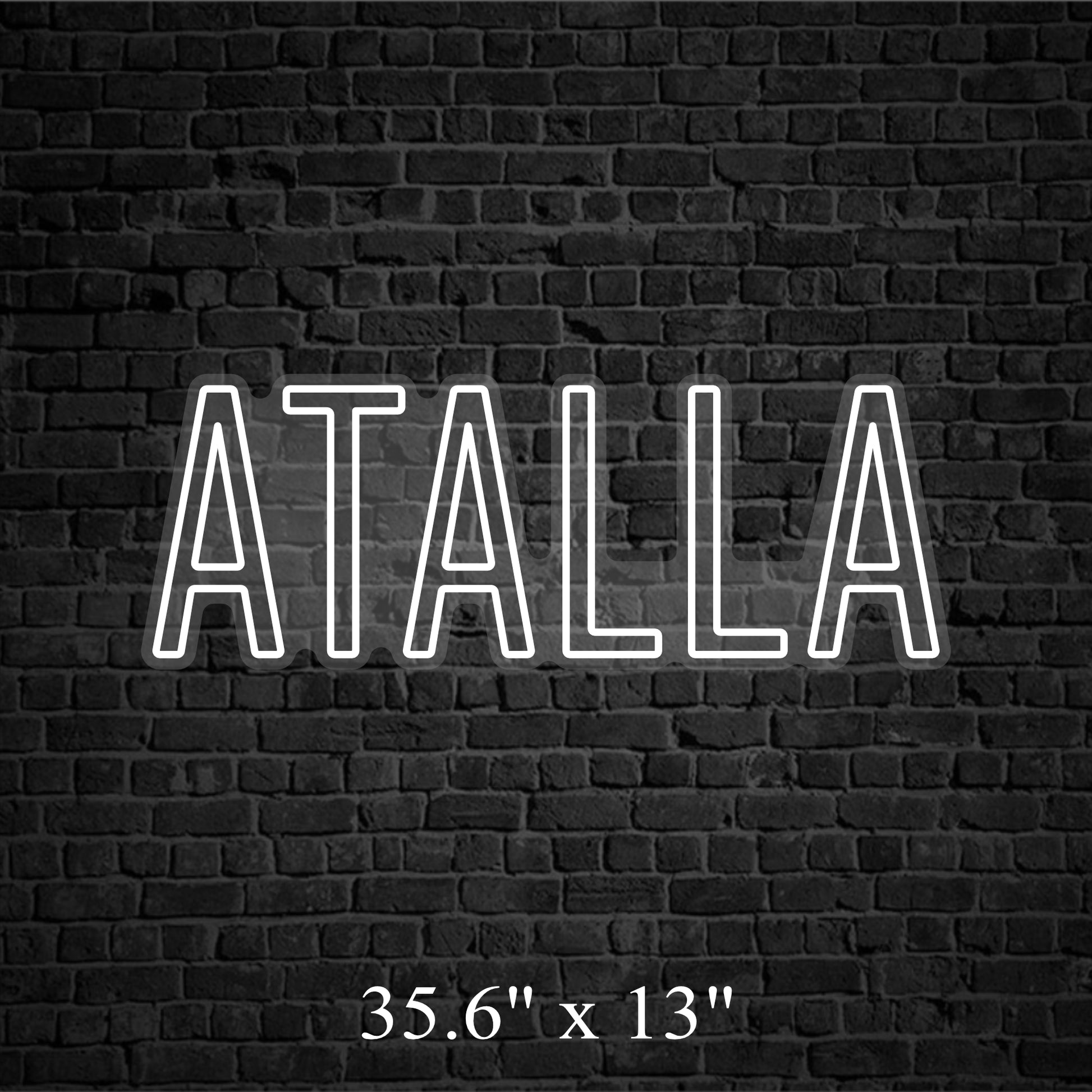 ATALLA Custom Neon Sign