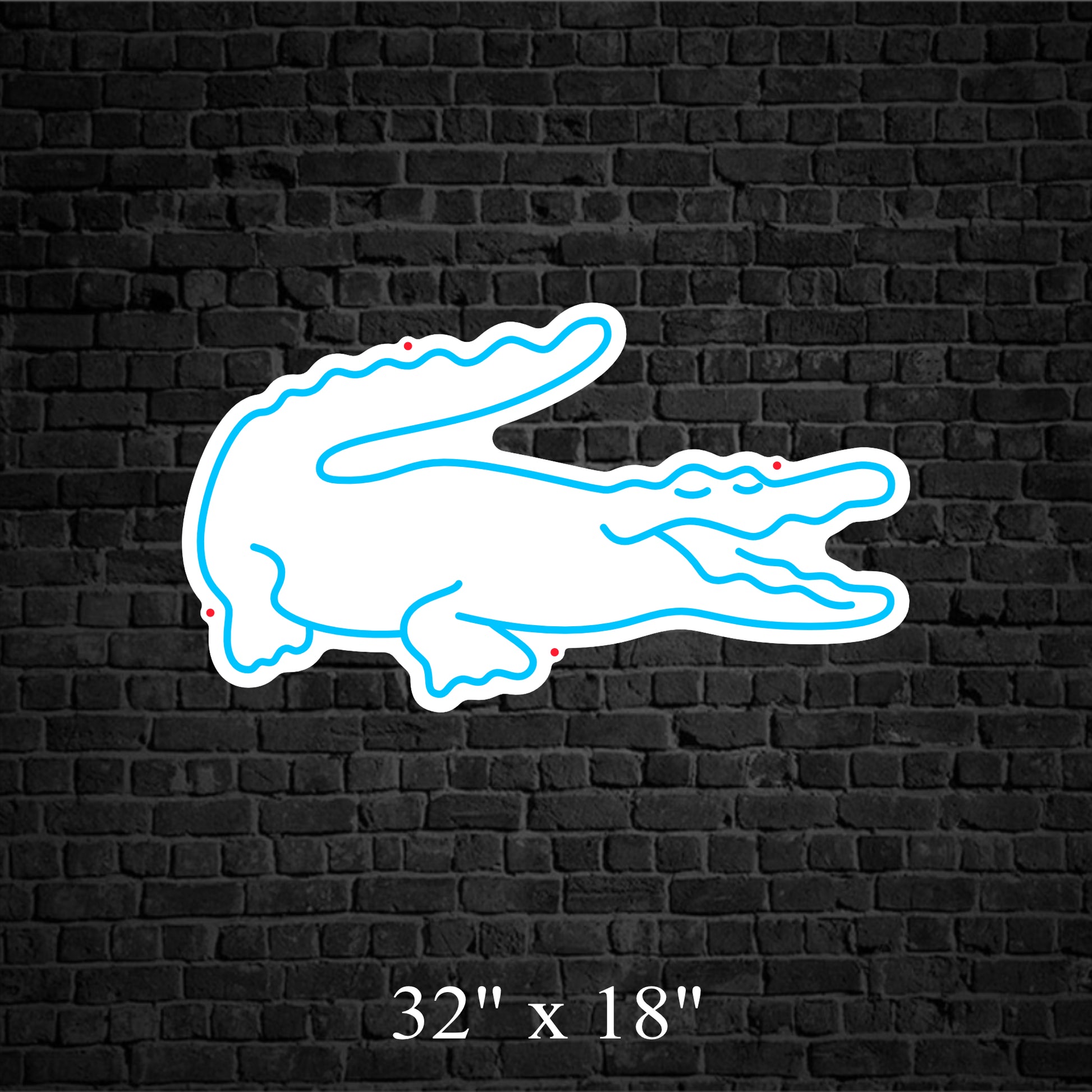 Gator Neon Sign