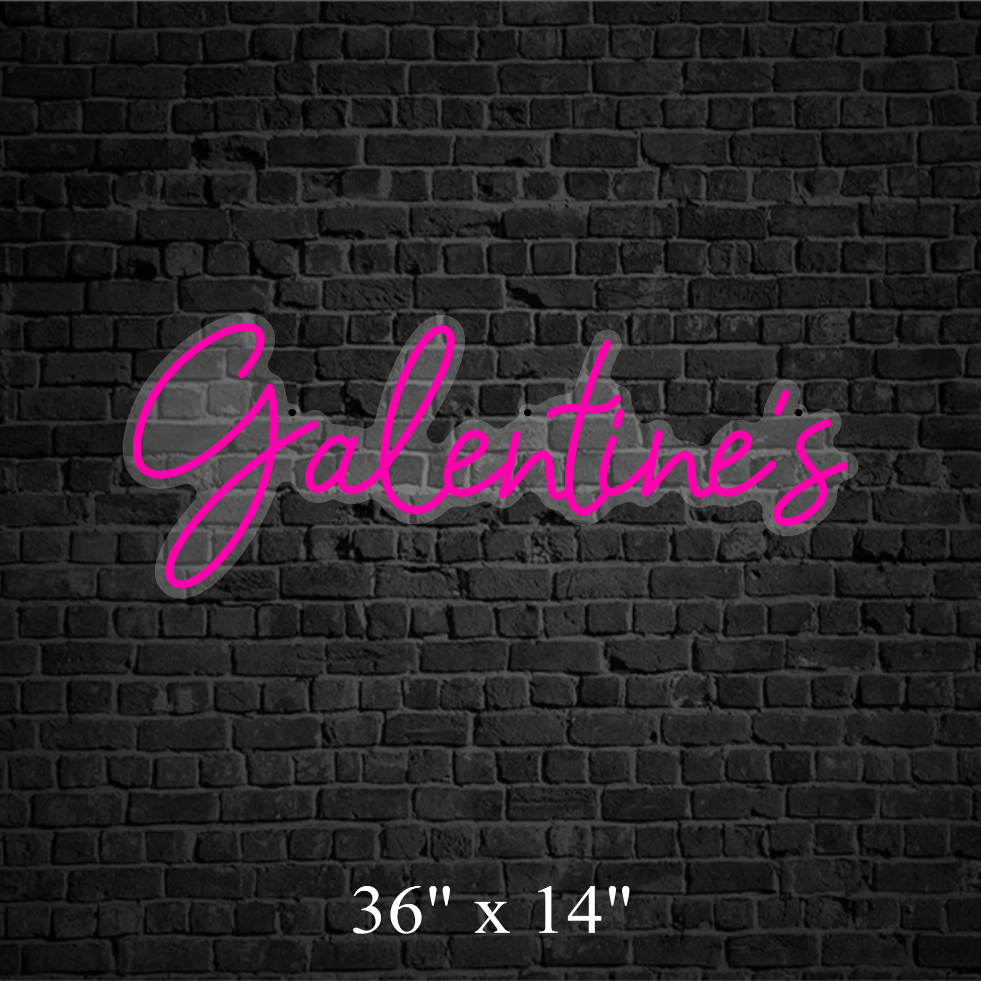 Galentine’s Neon Sign