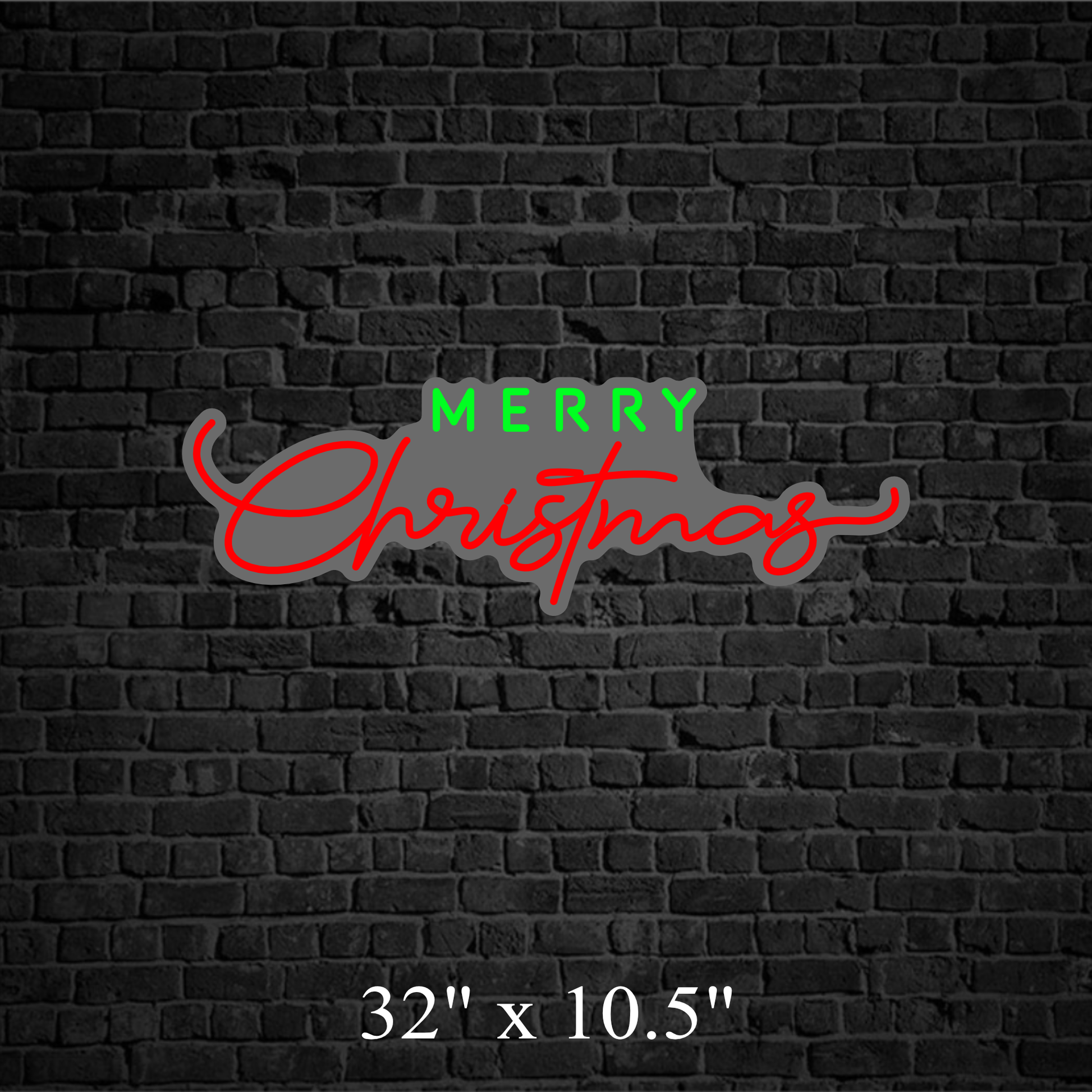 Merry Christmas Neon Sign