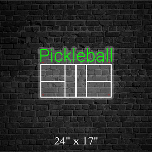 Pickleball Neon Sign