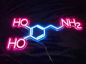 Dopamine Neon Sign - Home Decor Neon Sign - Get High Custom Neon Sign