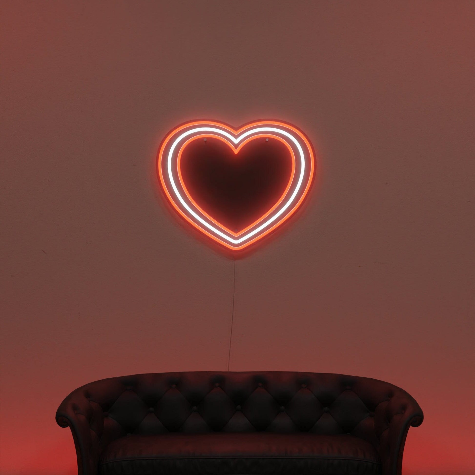 Triple Hearts Neon Sign, Custom Color Hearts for Girls Room Neon Sign, Valentines Day LED Neon Signs, Gift for Her