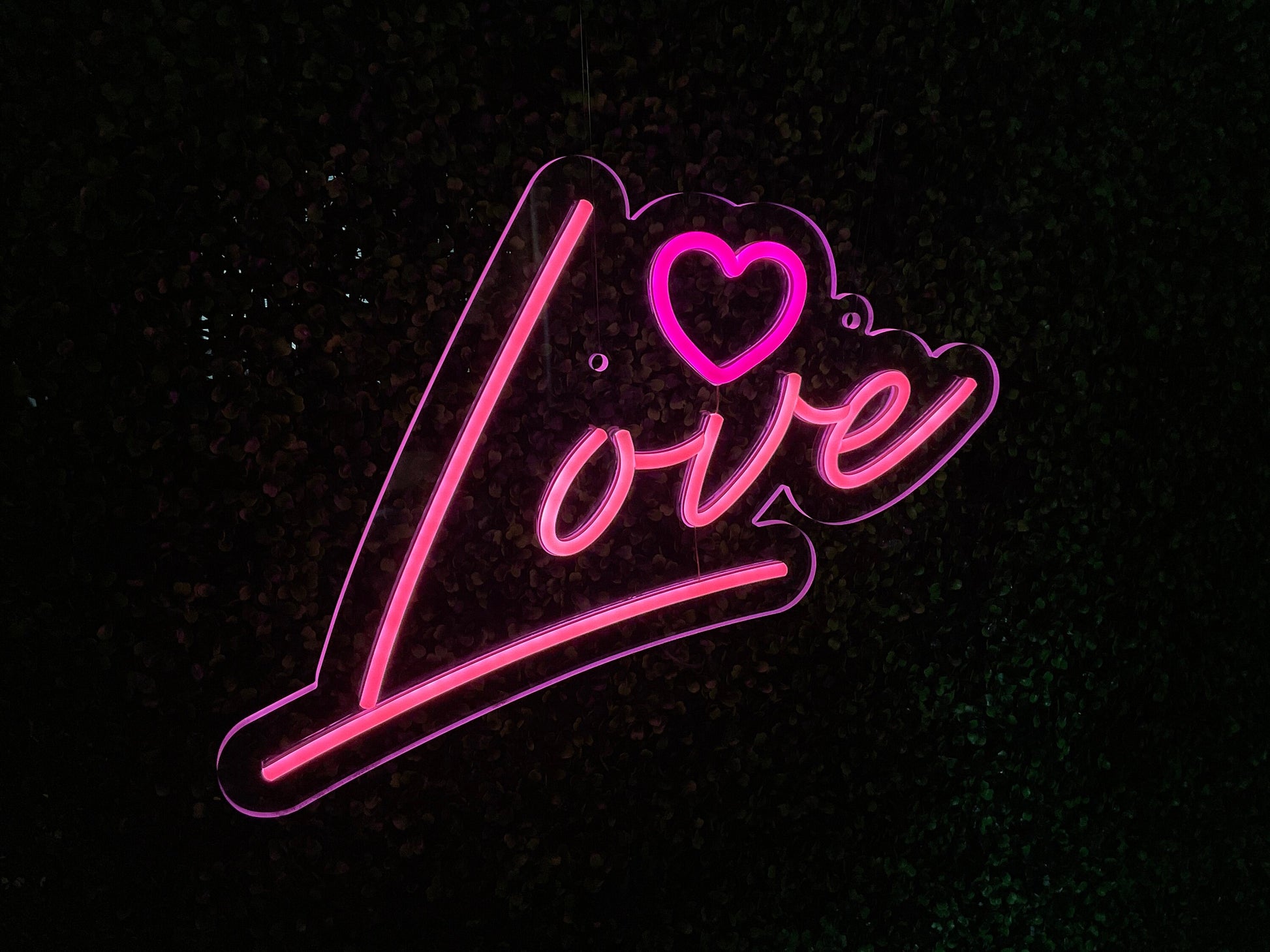 Love Neon Sign, Custom Color Love for Girls Room Neon Sign, Valentines Day LED Neon Signs, Gift for Her