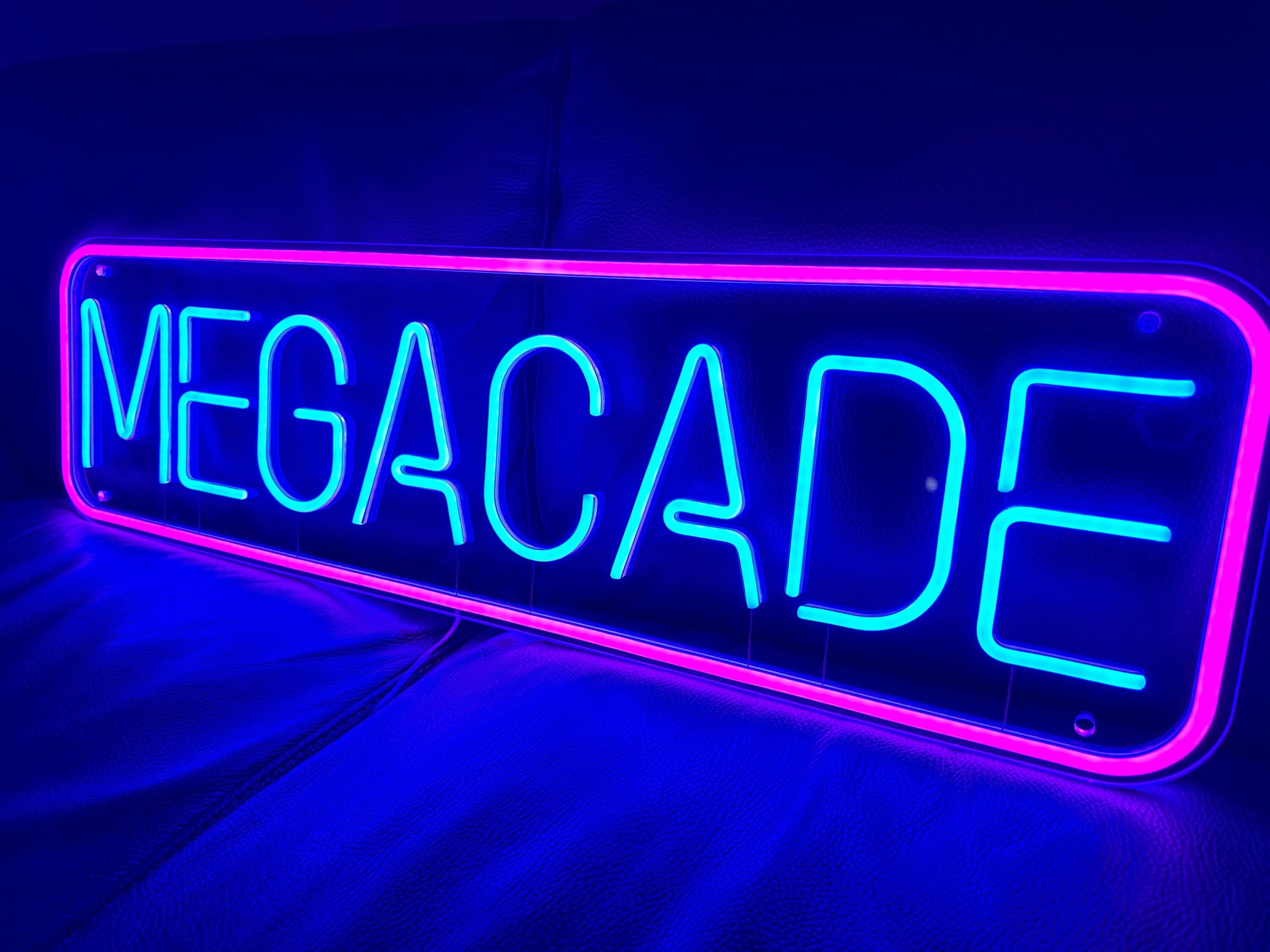 Megacade Arcade Neon Sign - Customize Your Retro Arcade / Mancave LED Sign