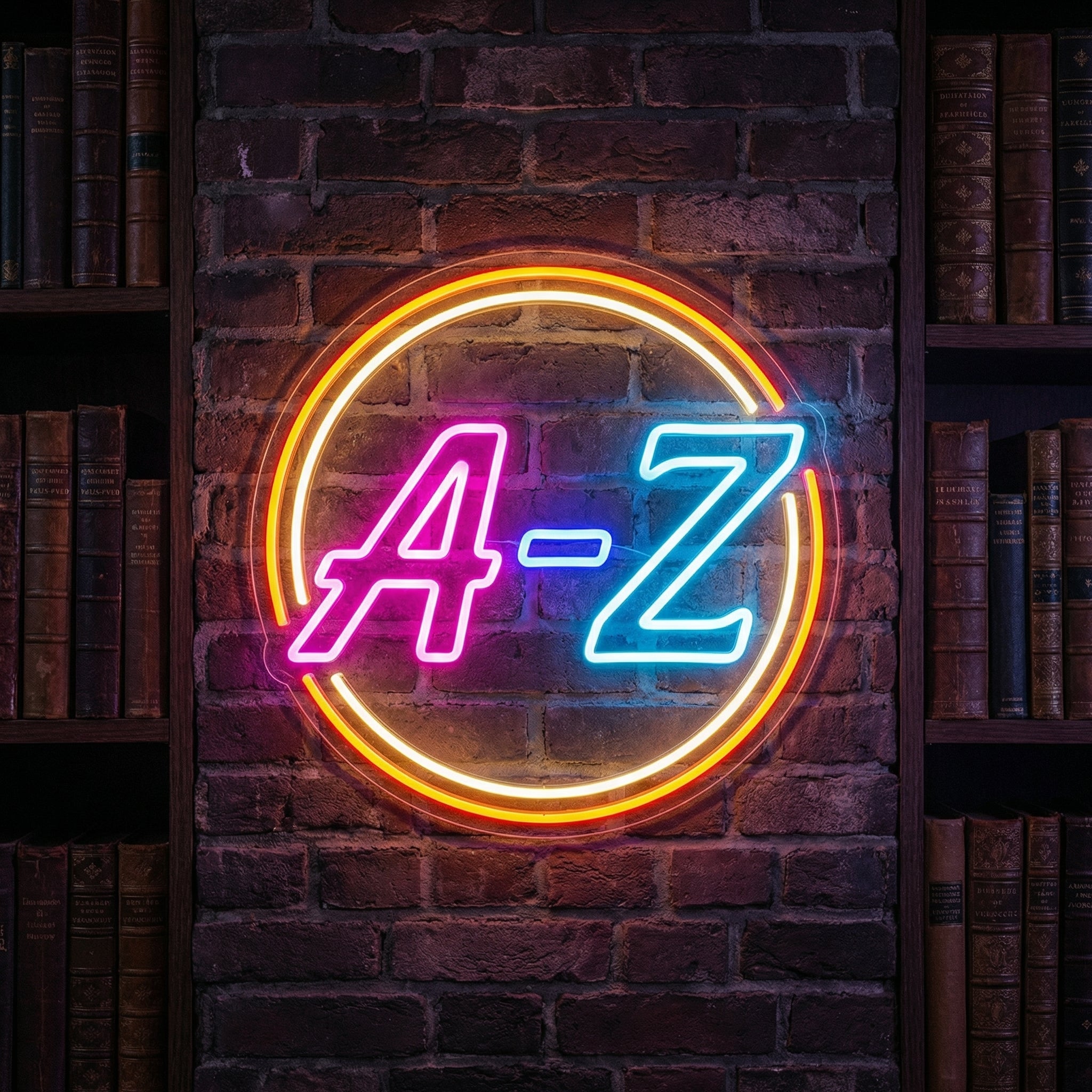 A-Z Neon Sign | NeonChili