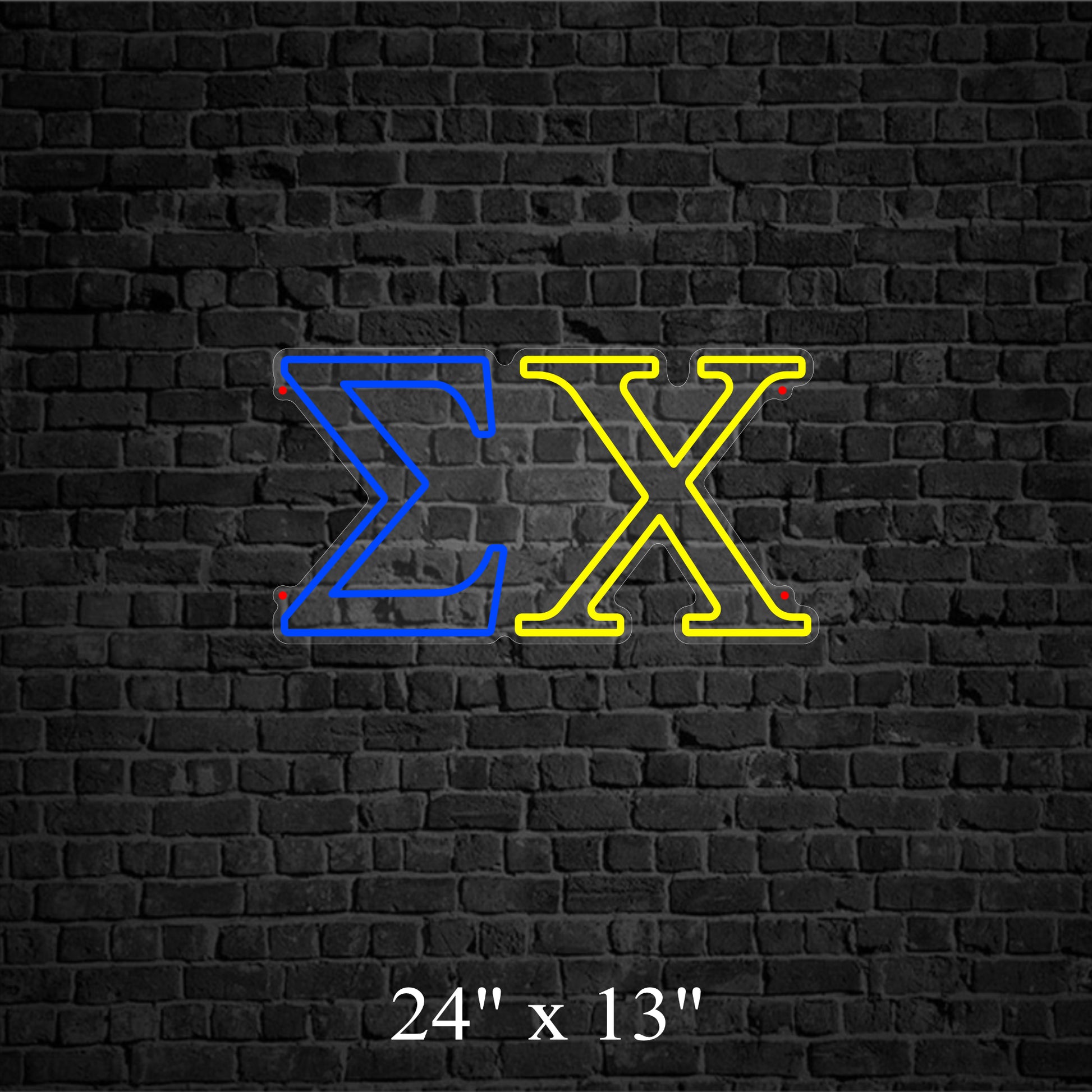 ΣX Neon Sign