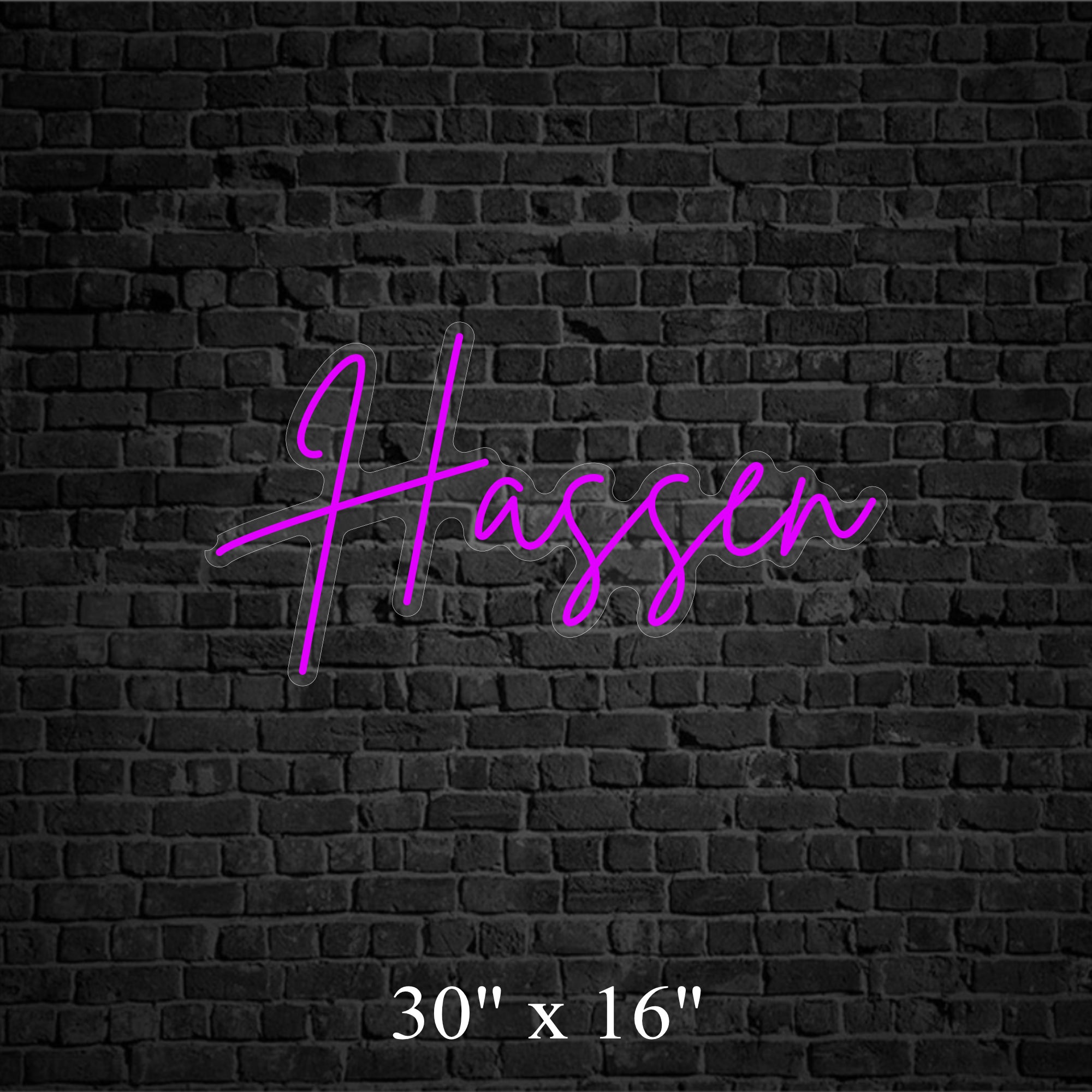 Hassen Custom Neon Sign