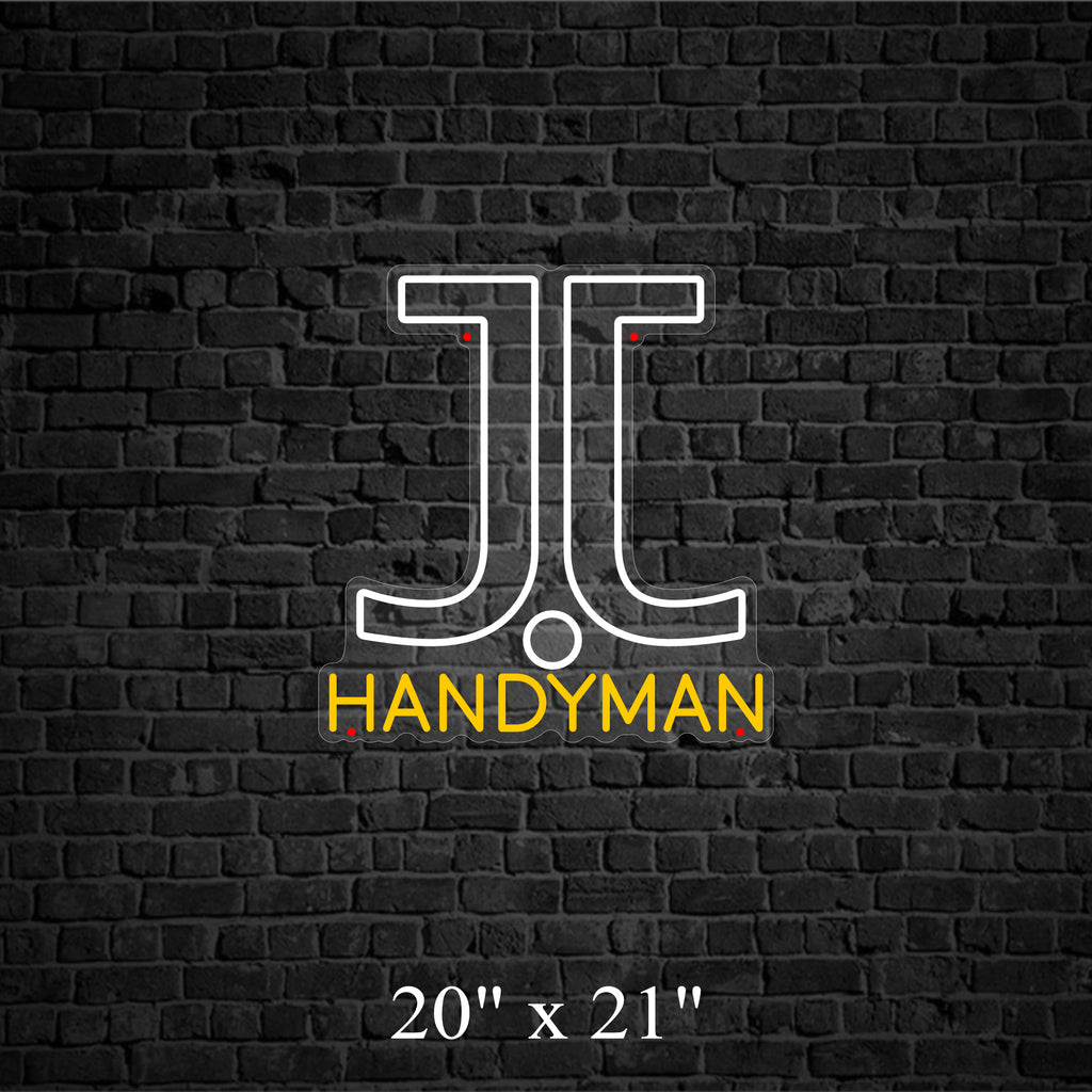 Handyman LED Neon Sign