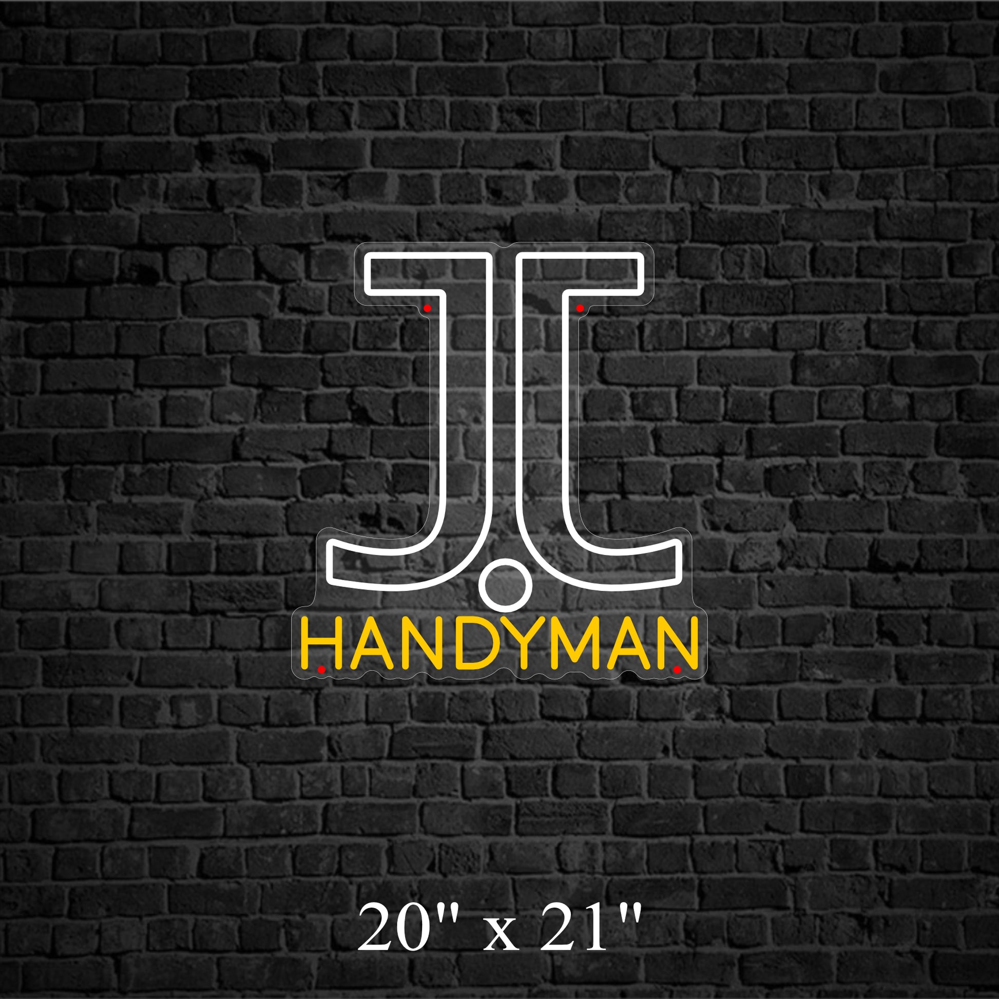 Handyman LED Neon Sign