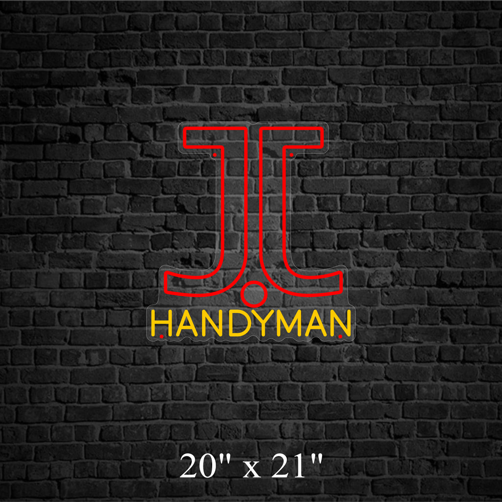 Handyman LED Neon Sign