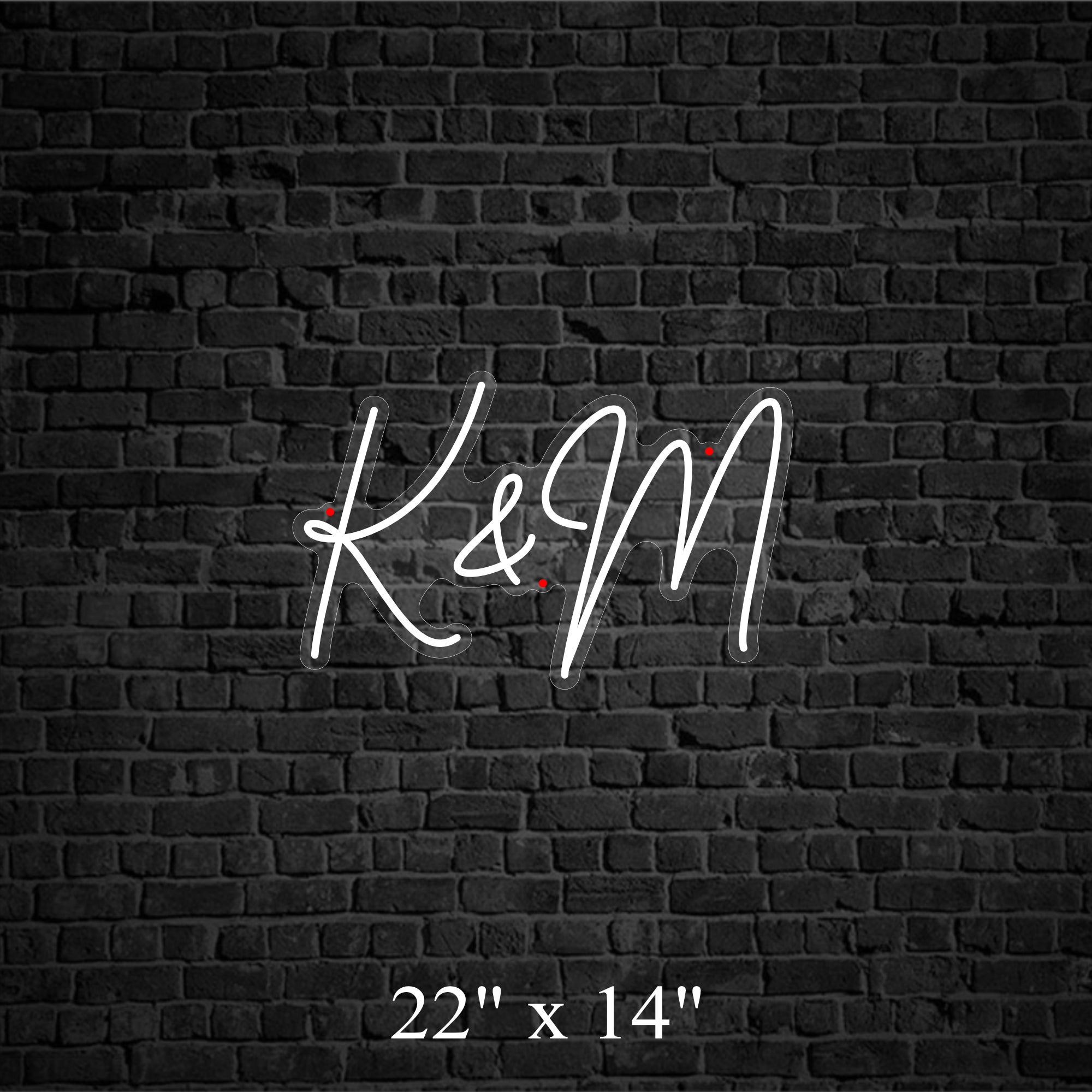 K & M Custom Neon Sign