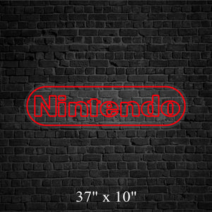 Nintendo Custom Neon Sign