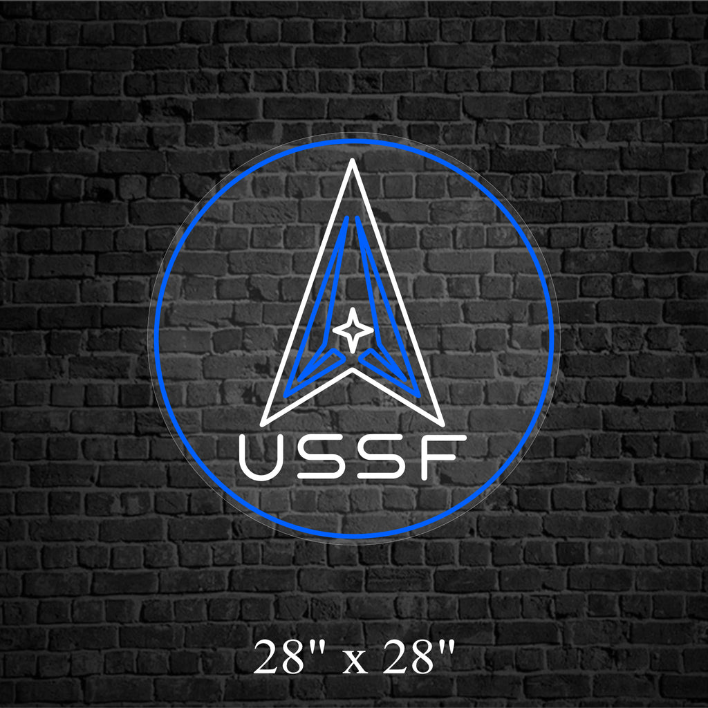 USSF Custom LED Neon Sign