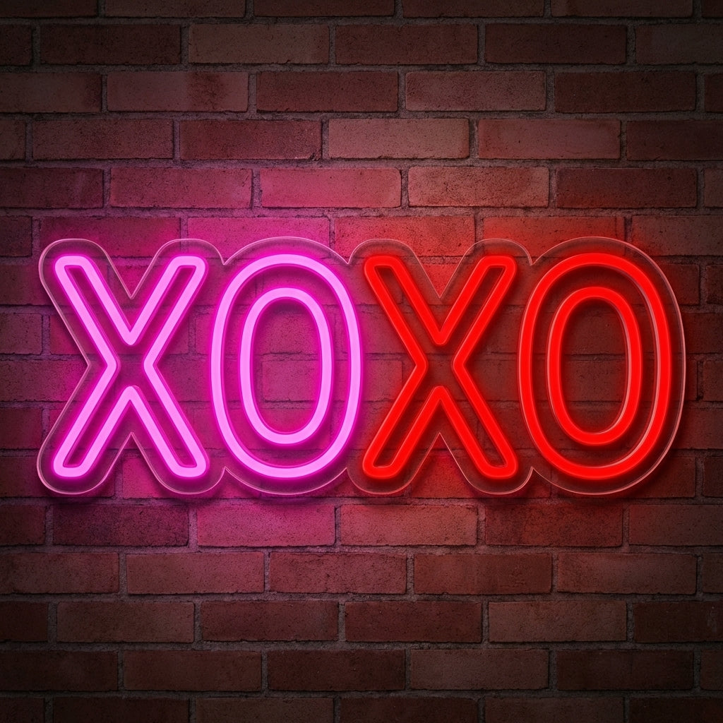 Xoxo LED Neon Sign design