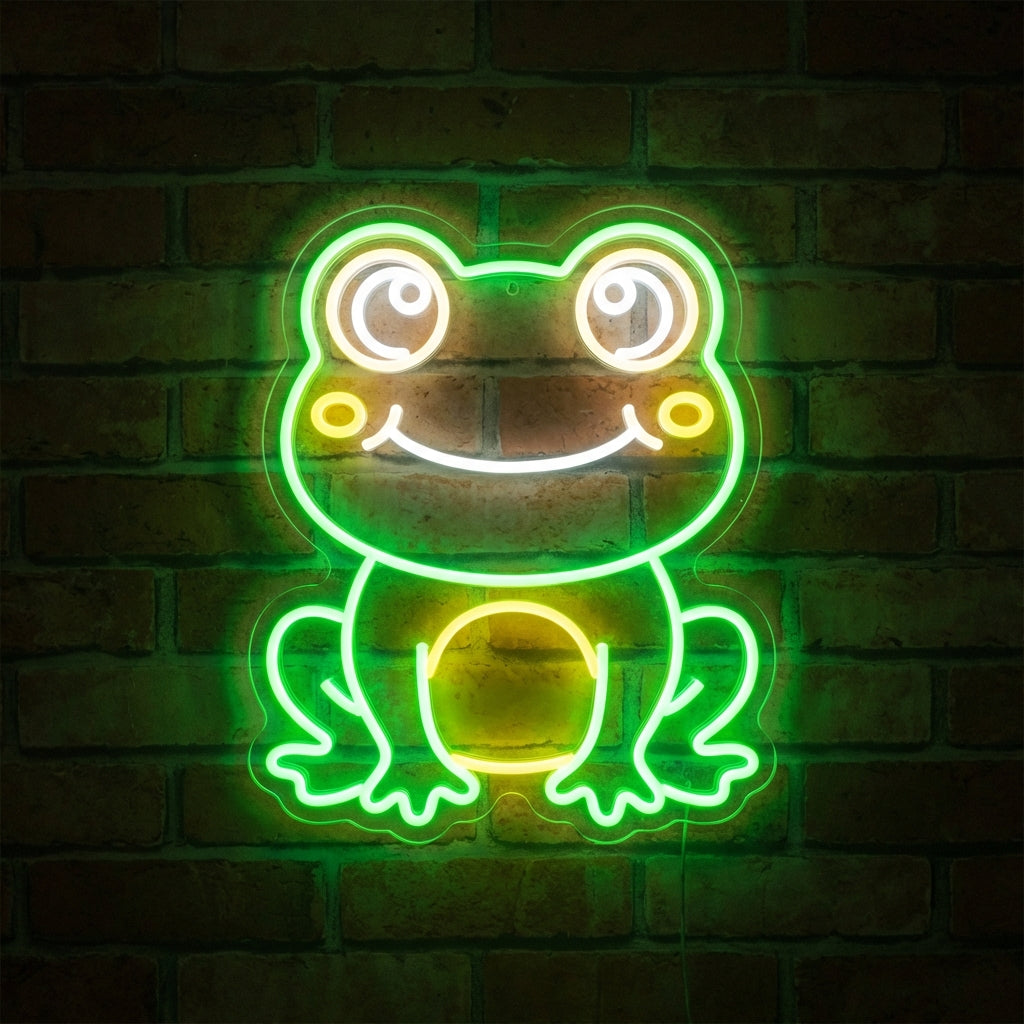 Cute Frog LED Neon Sign design