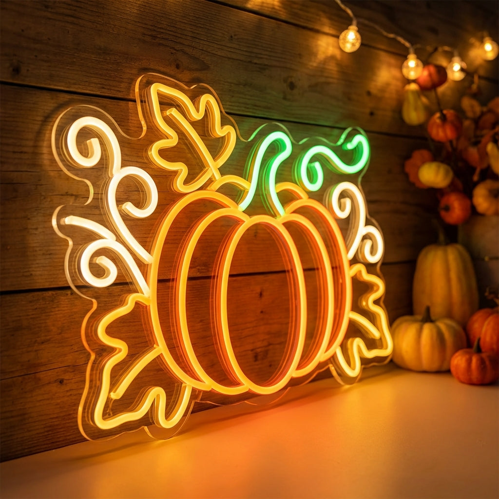 Pumpkin Fall LED Neon Sign design