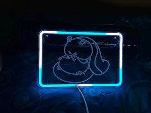 Freaky Bears Custom Neon Engraved Sign