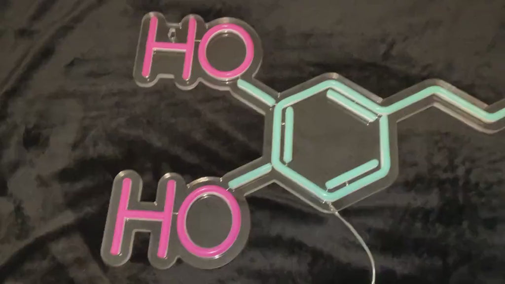 Dopamine Neon Sign - Home Decor Neon Sign - Get High Custom Neon Sign