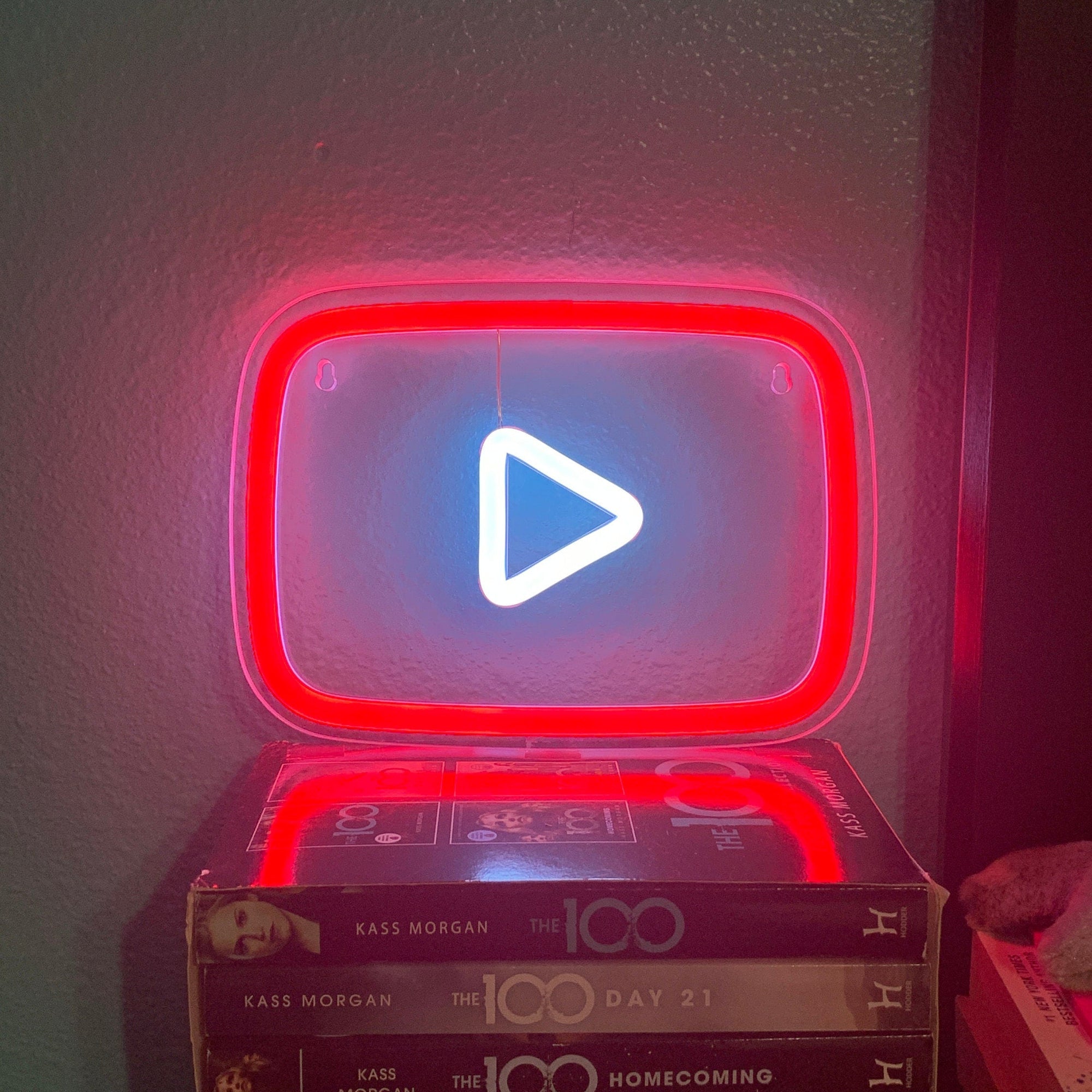 Youtube Channel Streaming - Neon Sign - Custom LED Sign - Game Room or Youtube Studio