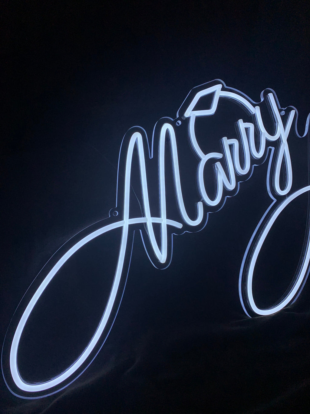 Marry Me Neon Sign