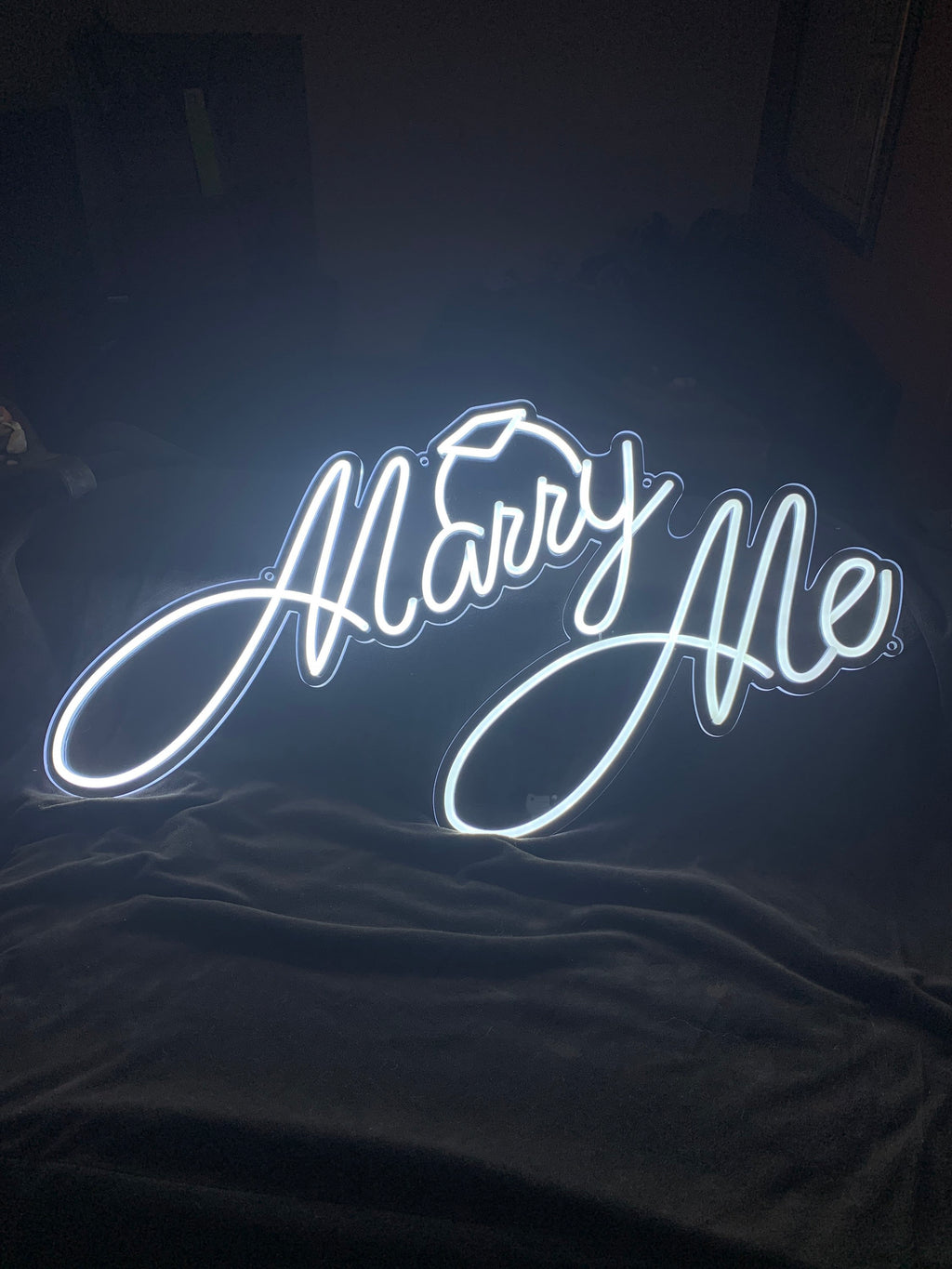 Marry Me Neon Sign
