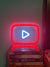 Youtube Channel Streaming - Neon Sign - Custom LED Sign - Game Room or Youtube Studio