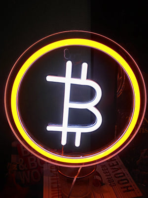 Crypto Neon Sign - Custom Bitcoin Neon Sign - Etherum LED Neon Signs