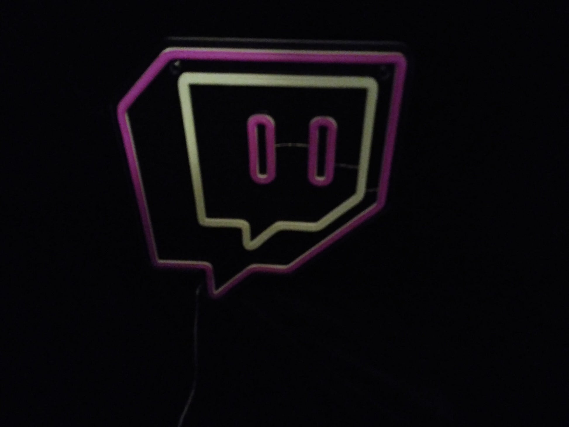 Twitch Channel Streaming - Neon Sign - Custom LED Sign - Game Room or Twitch Studio