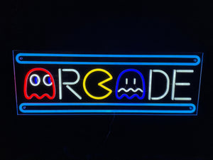 Retro Arcade Neon Sign - Your Arcade / Mancave LED Sign