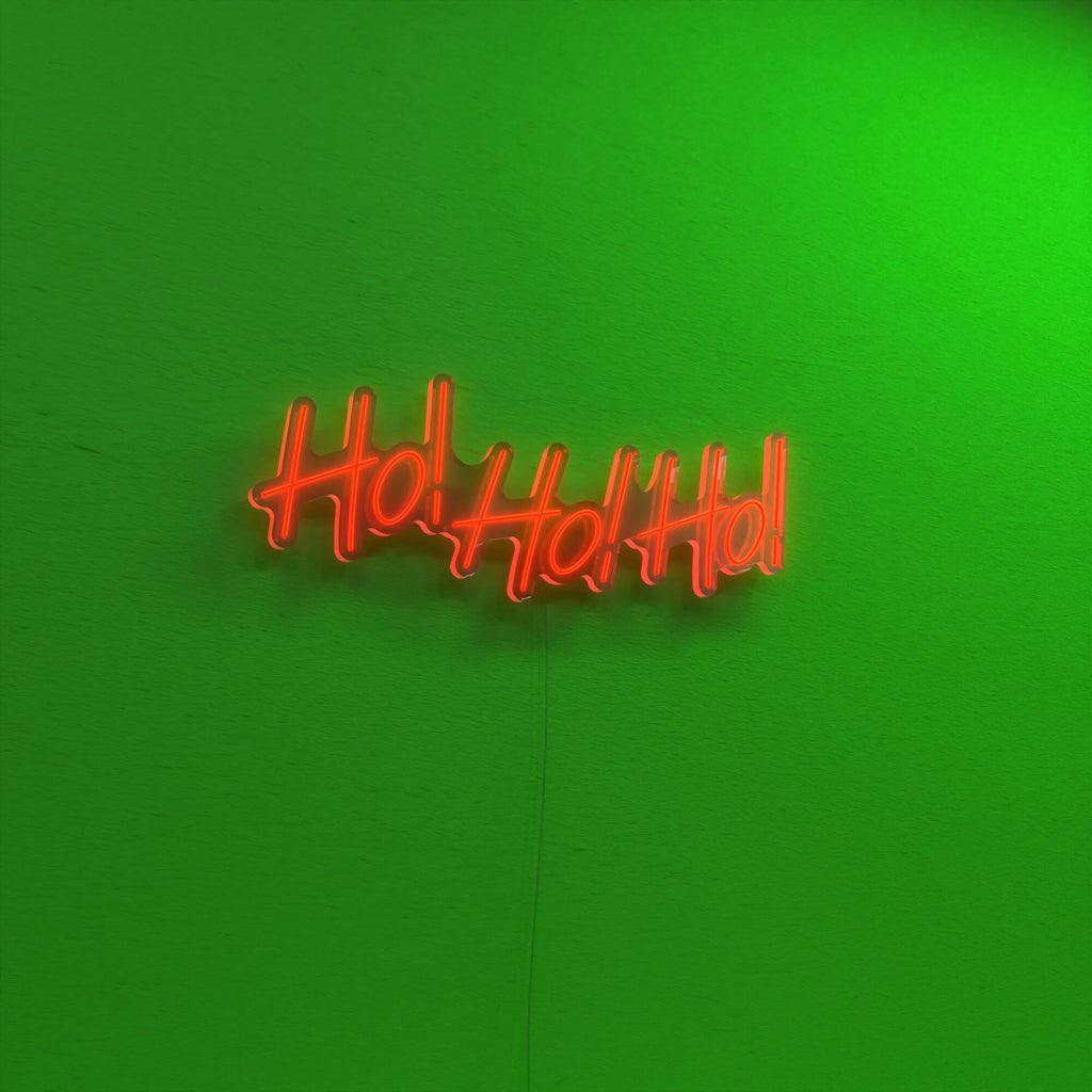 Ho! Ho! Ho! Santa Neon Sign - Christmas Neon Sign For The Holidays