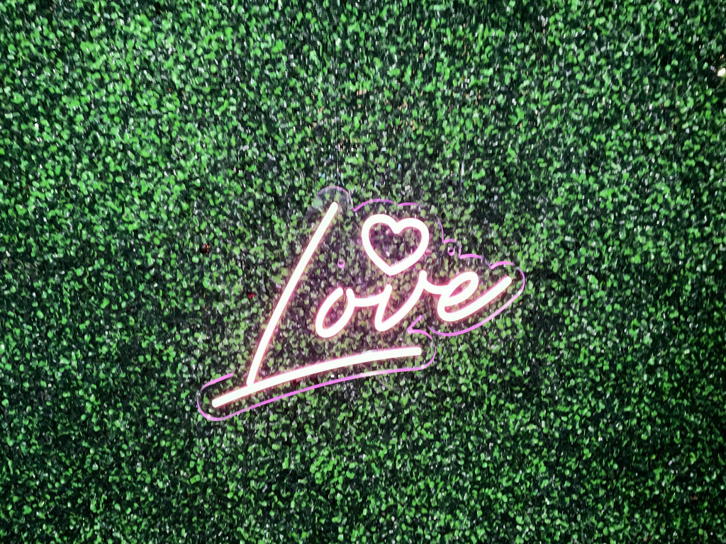 Love Neon Sign, Custom Color Love for Girls Room Neon Sign, Valentines Day LED Neon Signs, Gift for Her