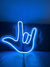 I Love You Fingers Neon Sign - Home Decor Neon Sign - International Sign Language Neon Sign